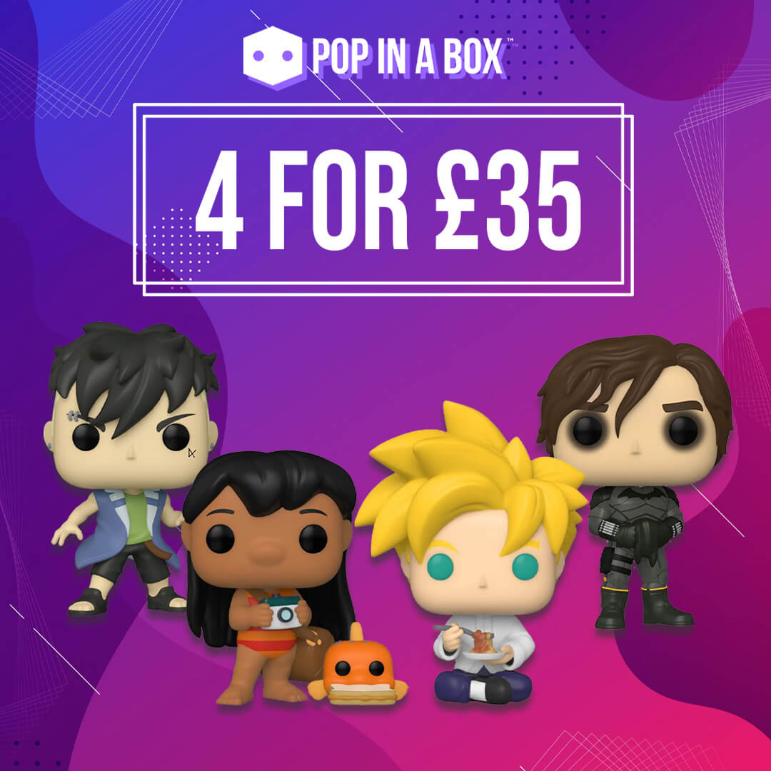 💰 Get 4 Pops! for JUST £35 💰 Pop In A Box UK