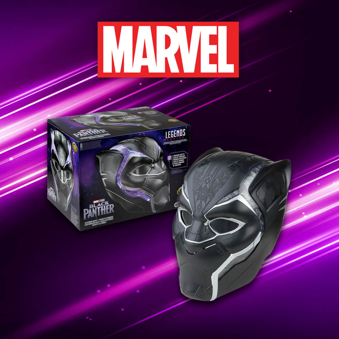 Hasbro black hot sale panther helmet