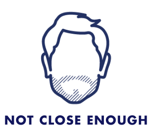 Shave is not close enough