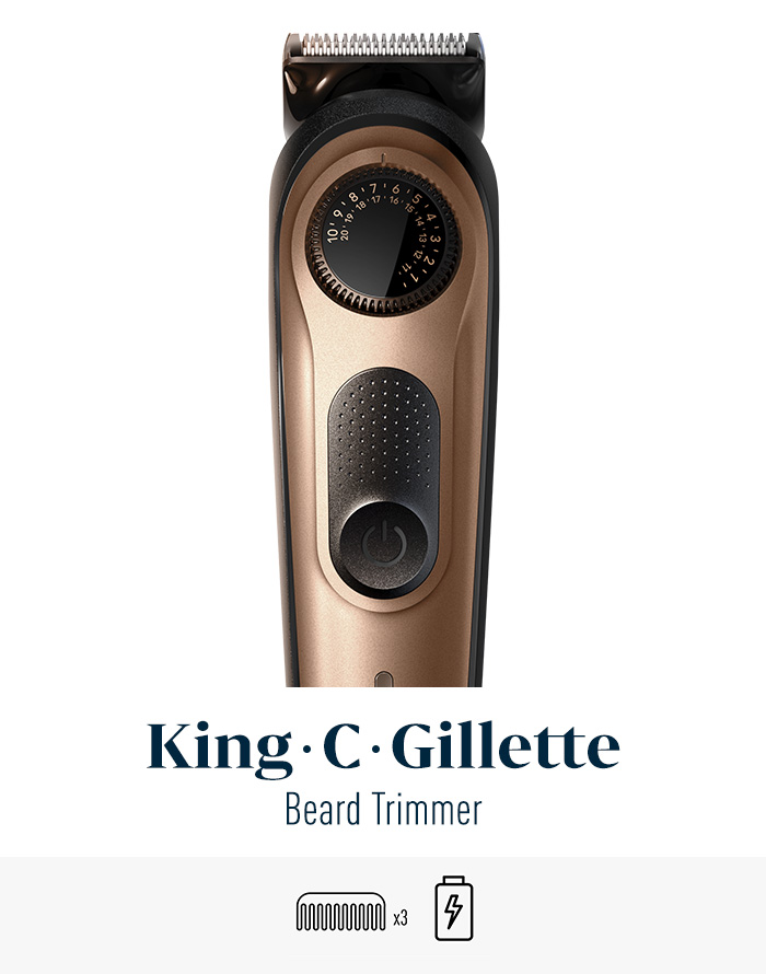 SHOP KING C.GILLETTE BEARD TRIMMER