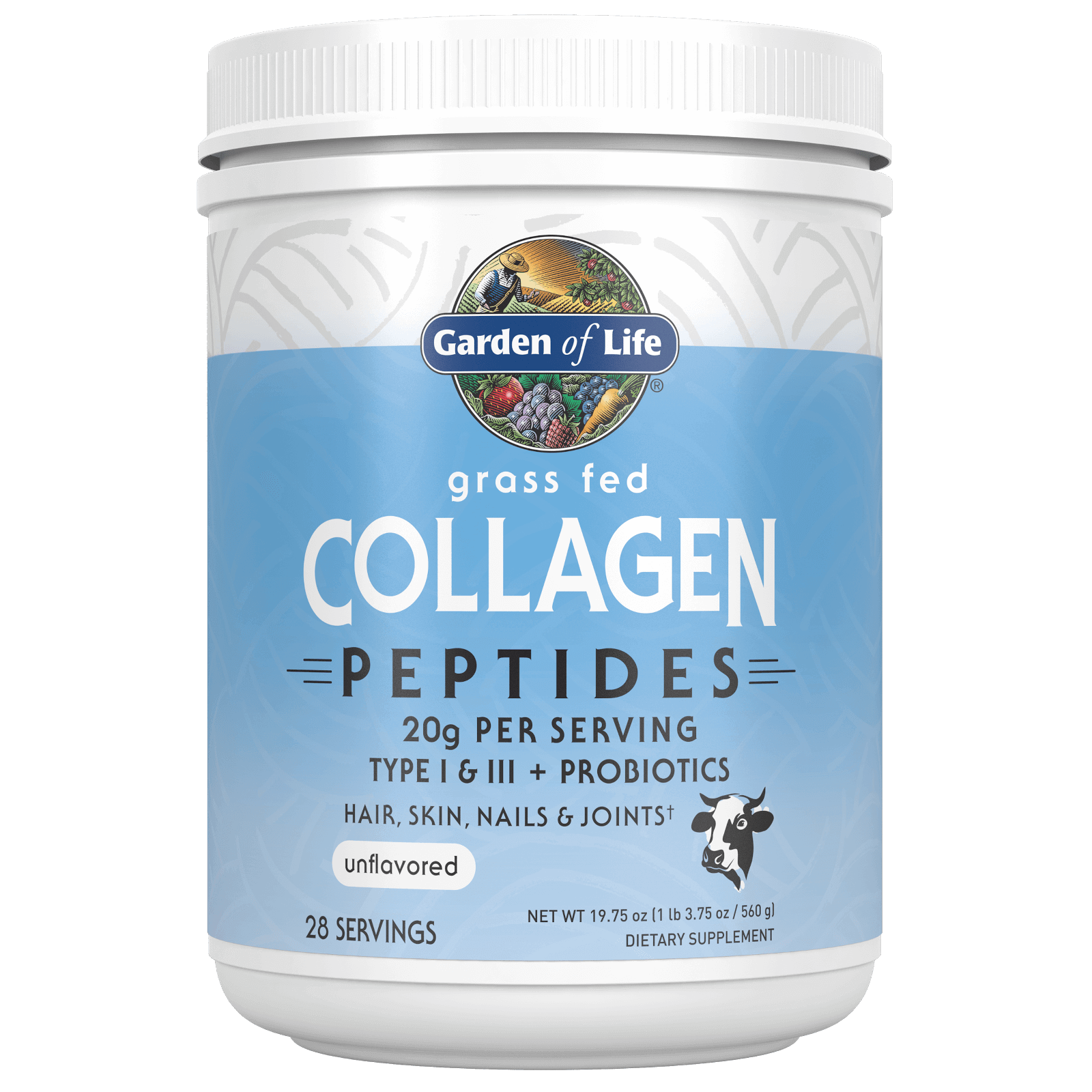 Grass Fed Collagen Peptide Powder