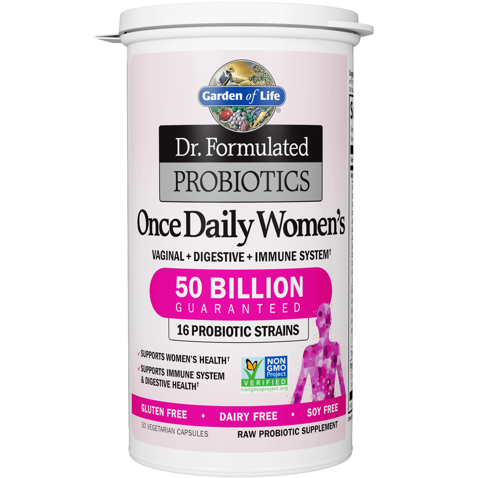 Integratore Microbioma per donna, una al giorno - 30 capsule