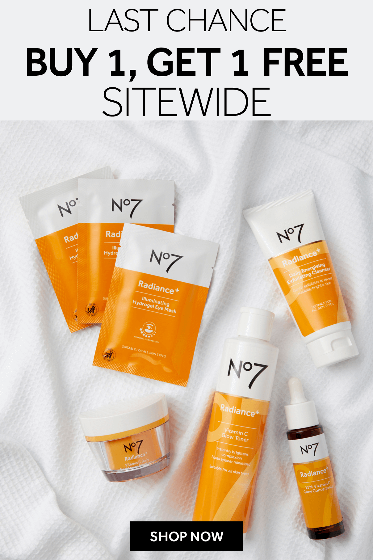 Coupons for no7 on sale products