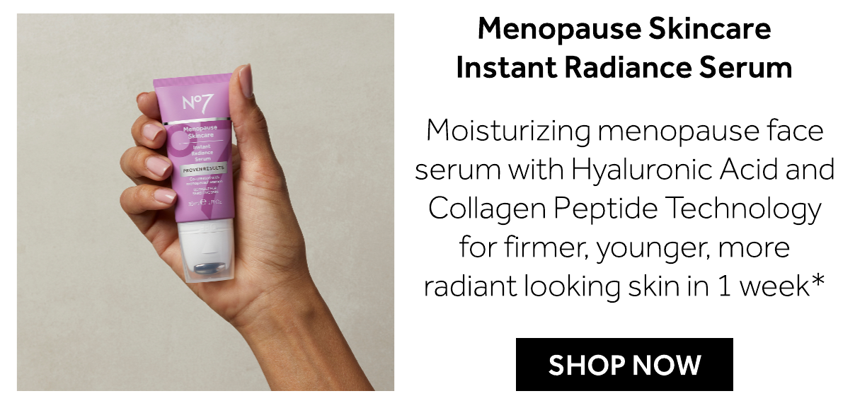Menopause Skincare Instant Radiance Serum