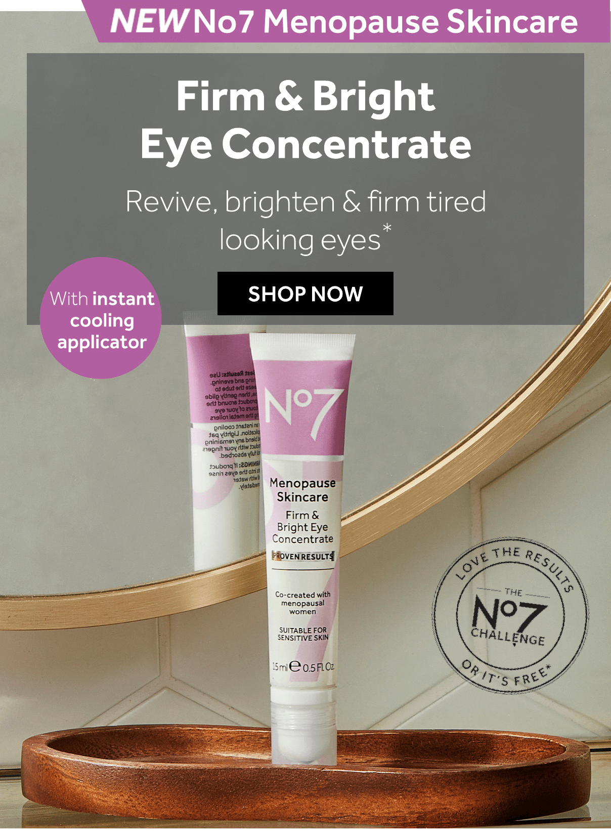 NEW Eye Cream No7 Menopause Skincare No7 Beauty