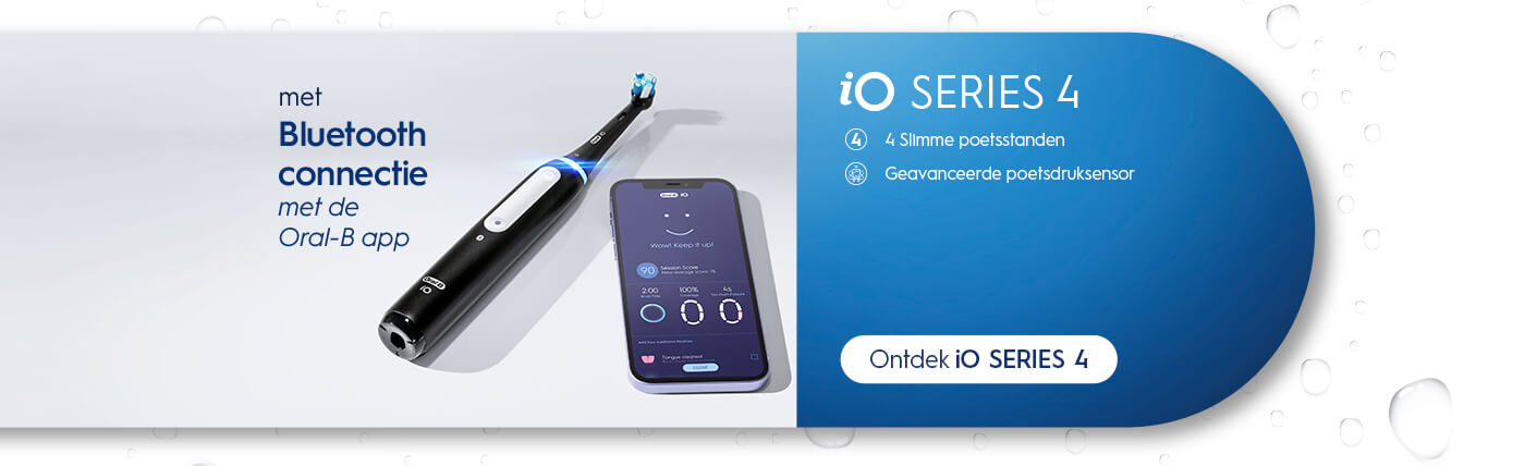 iO Series 7 met Bluetooth connectie met de Oral-B app - ONTDEK iO SERIES 4