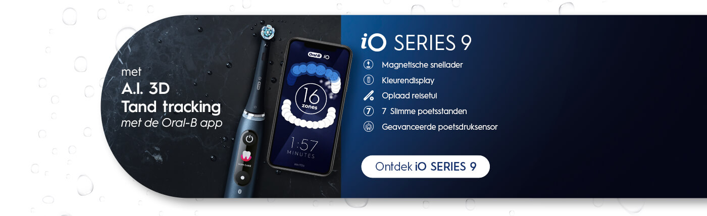 iO Series 9 met A.I. 3D Tand Tracking met de Oral-B app - ONTDEK iO Series 9