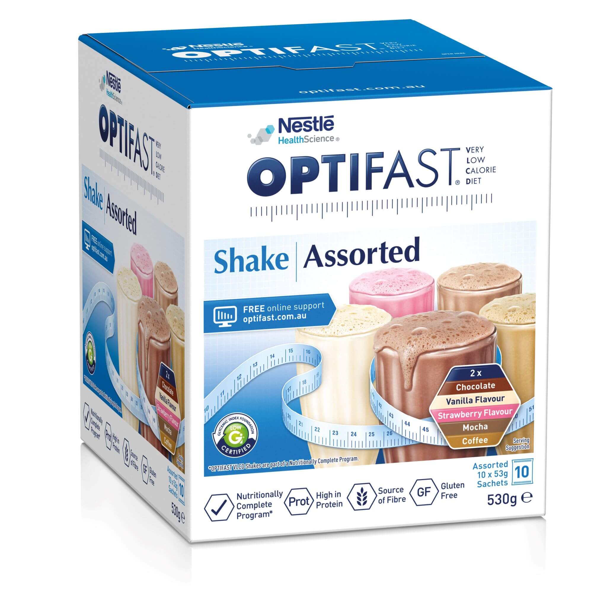 OPTIFAST VLCD Shake Assorted 10x53g