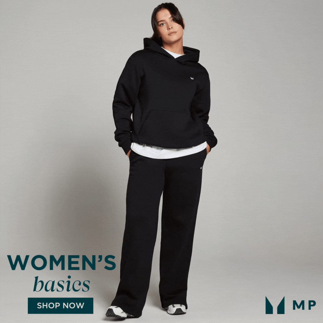 MP Women's Basics Straight Leg Joggers - Light Grey Marl