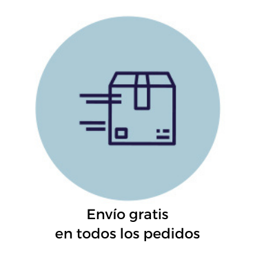 Envío gratis en todos los pedidos