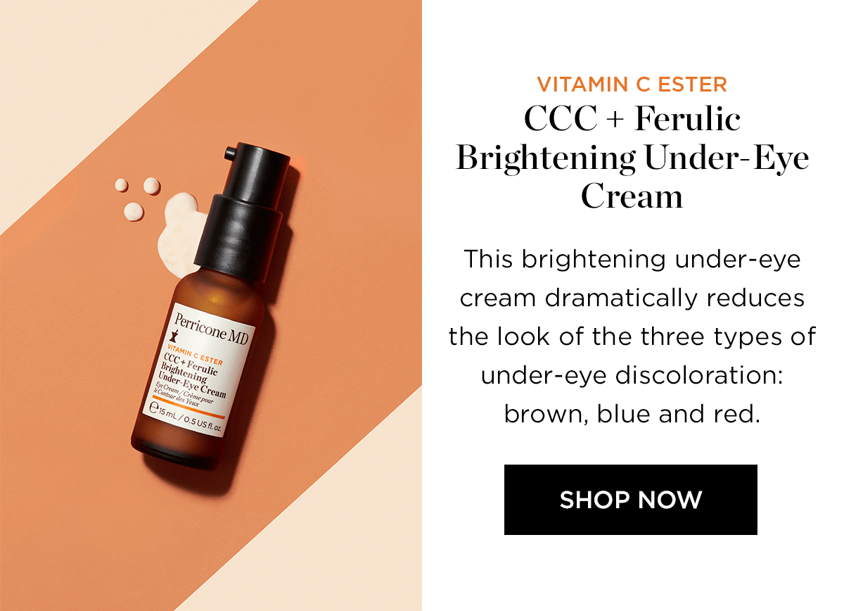 VITAMIN C ESTER CCC PLUS FERULIC BRIGHTENING UNDER EYE CREAM