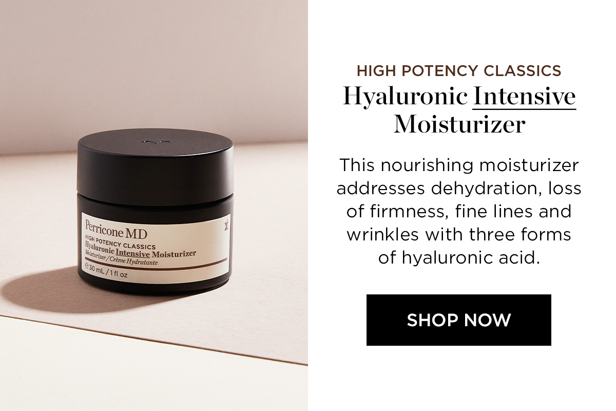 HIGH POTENCY CLASSICS HYALURONIC INTENSIVE MOISTURIZER