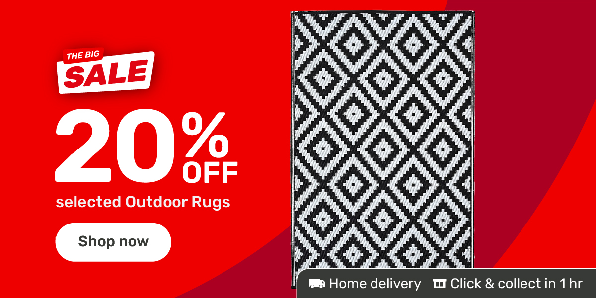 20% Off Outdoor rugs