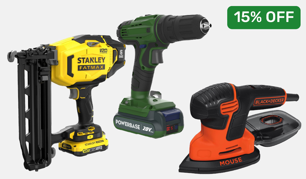 15% off selected Power Tools