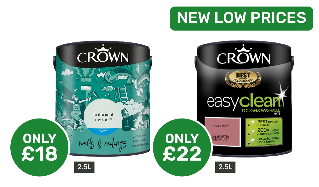 New Low Prices on Indoor Paint