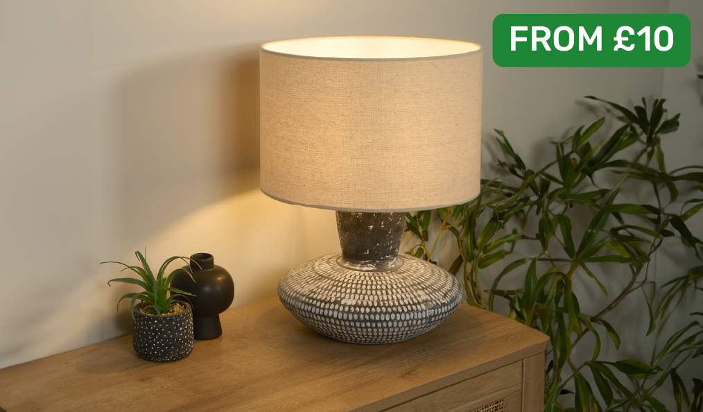 Table Lamps from £10