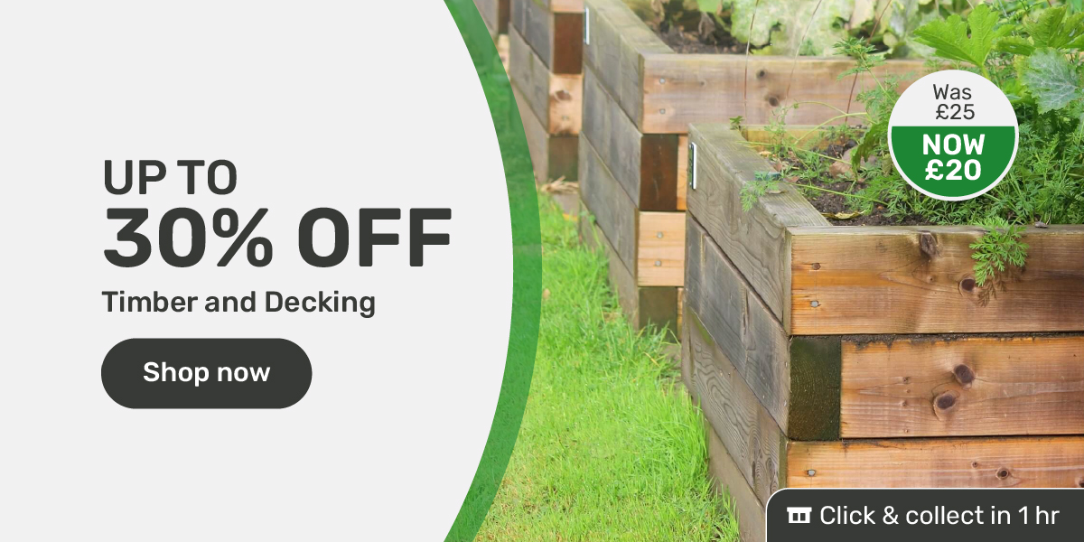 Save up to 30% off selected Timber