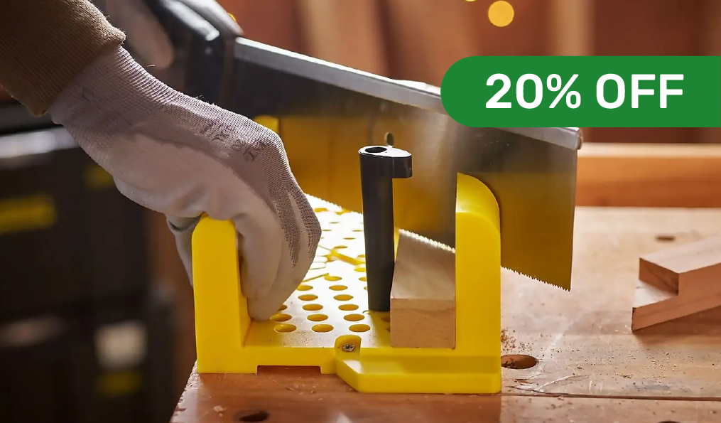 20% off Stanley Mitre Box with Tenon Saw