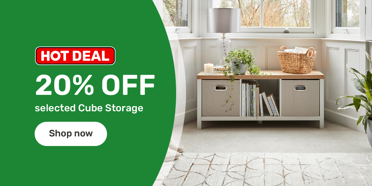 20% off selected Cube Storage