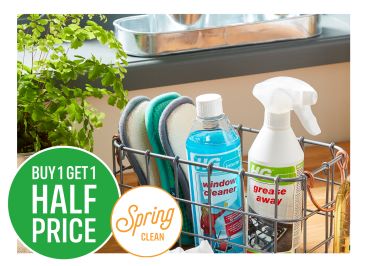 Buy One Get One Half Price on HG Cleaning