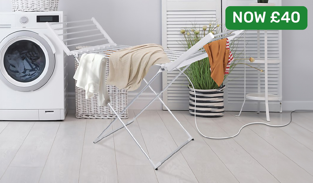 Save £20 on Heated Airer