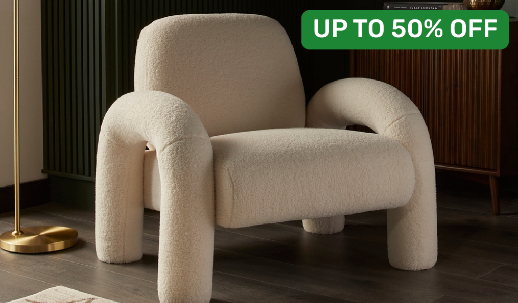 Up to 50% off selected Furniture