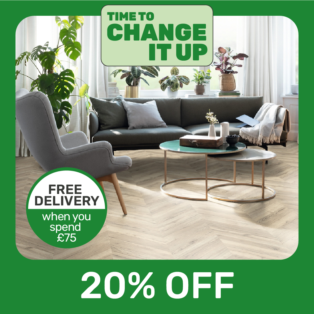 20% off WYB 4 or more flooring