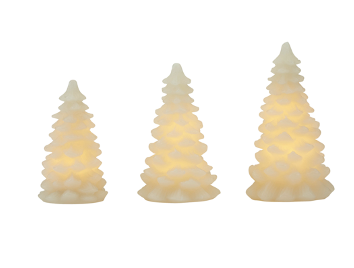 LED Christmas Tree Candles 3 Pack