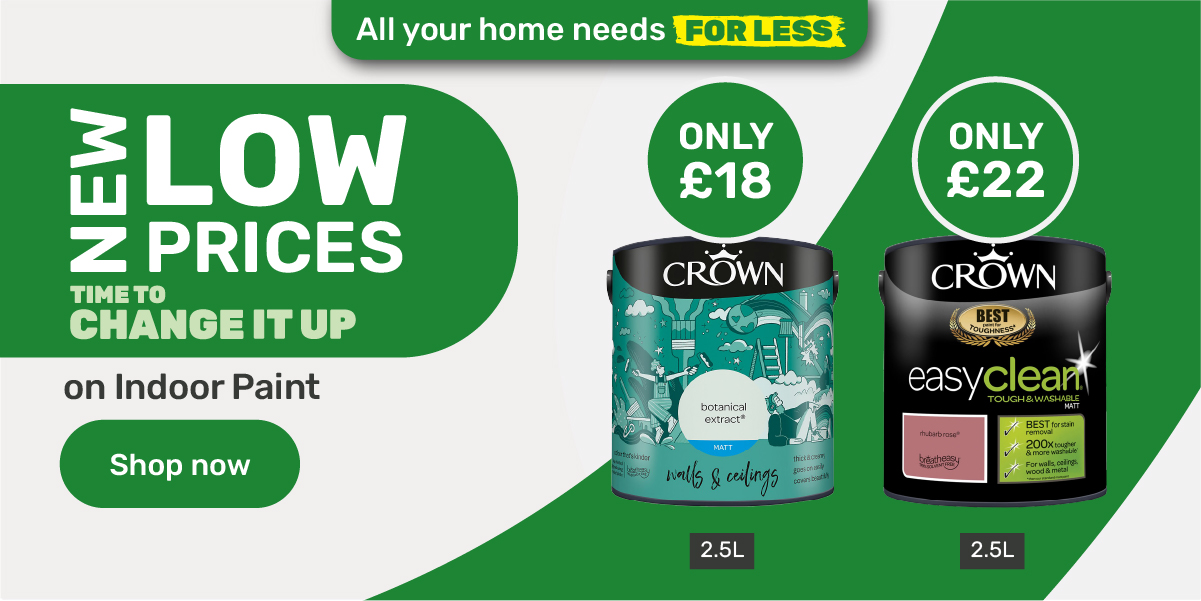 New Low Prices on Indoor Paint