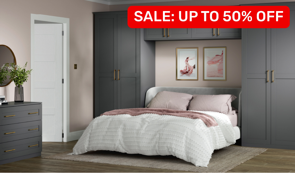 Up to 50% off Fitted Bedrooms​