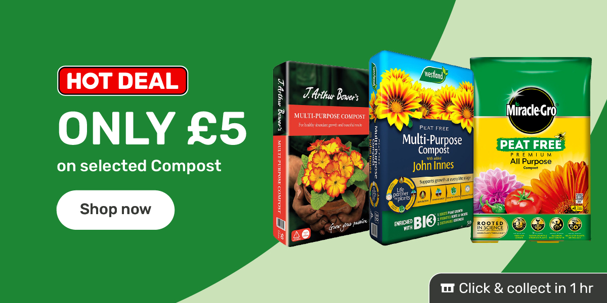 ONLY £5 on Selected Compost