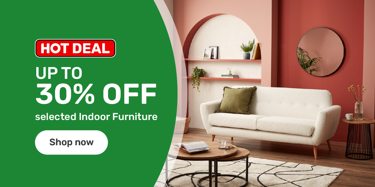 Up to 30% off furniture savings