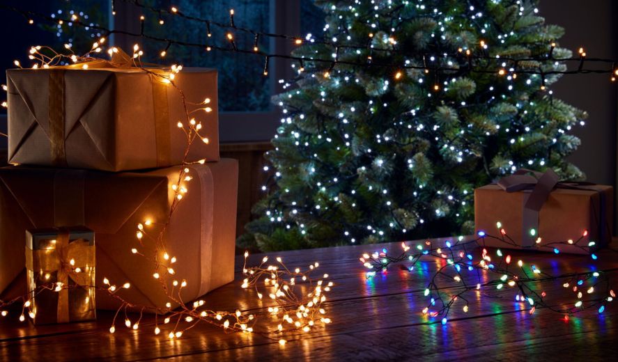 Christmas Tree & Decorative Lights
