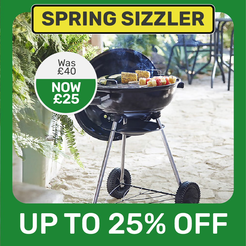 Up to 25% off BBQs