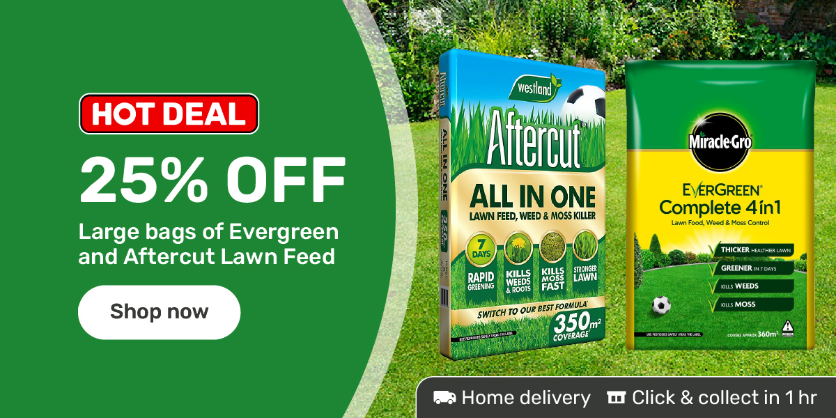 25% Off Large Lawn Seed Bags