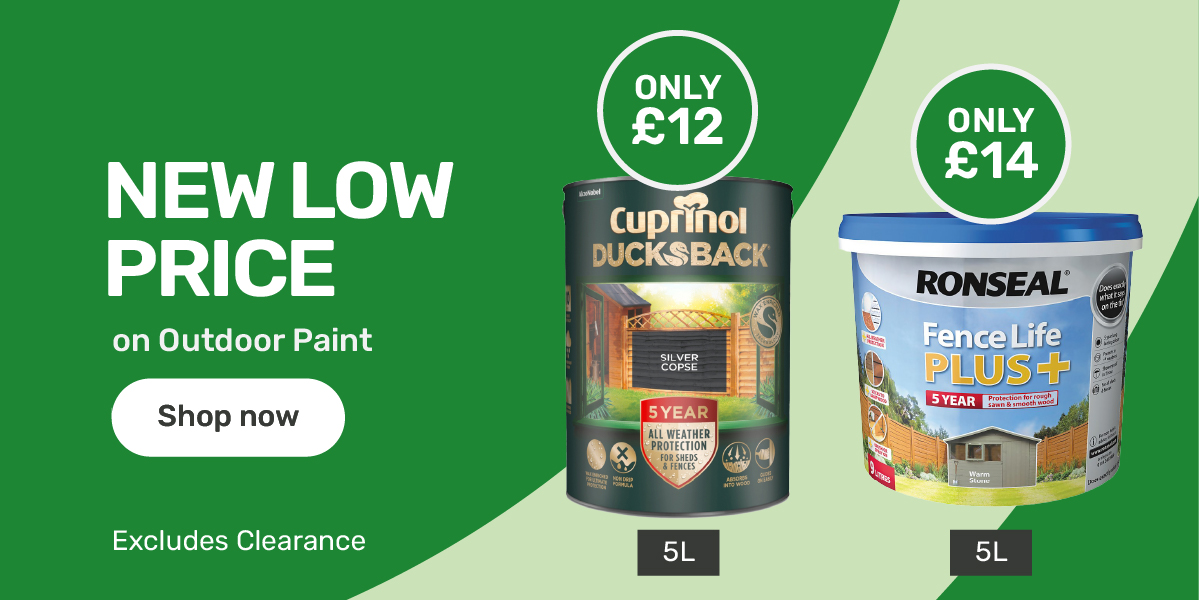 New Low Price on Outdoor Paint