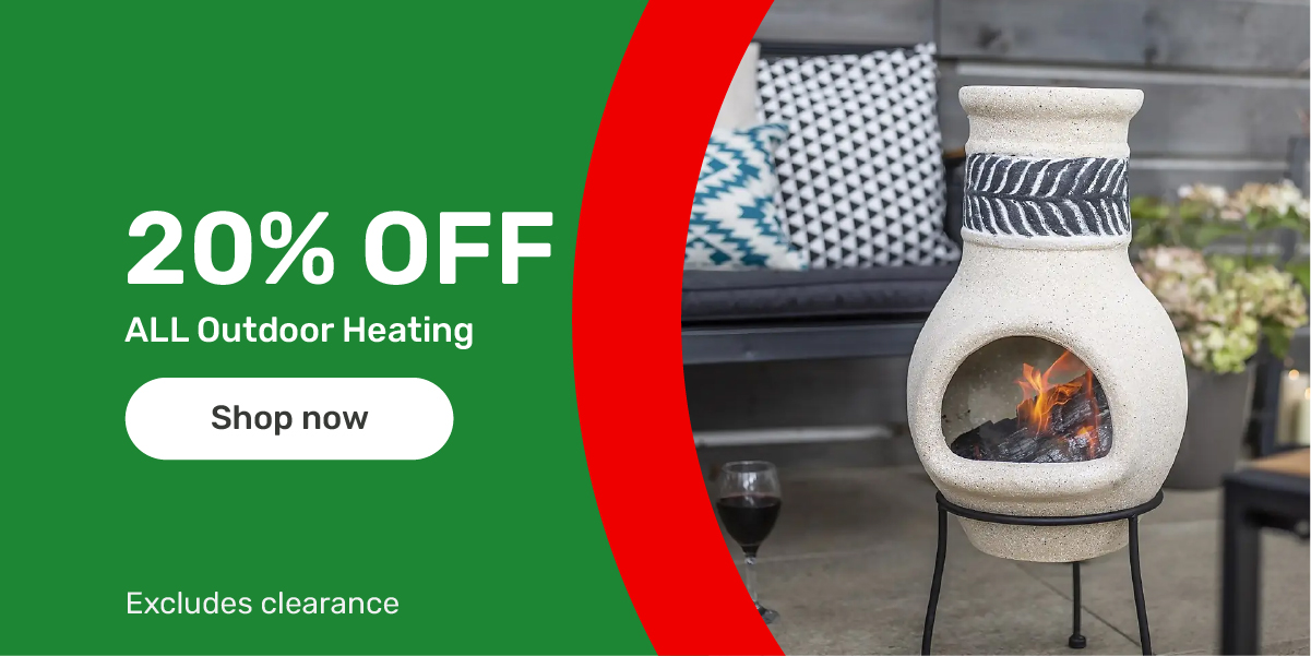 20% off all outdoor heating