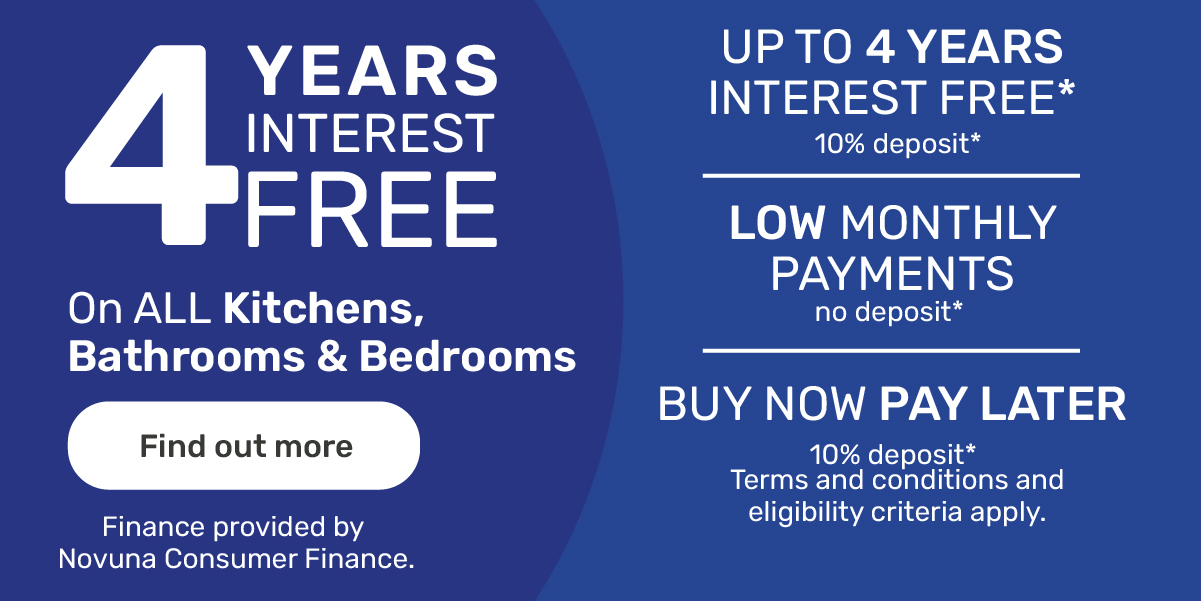 4 years interest free finance offer