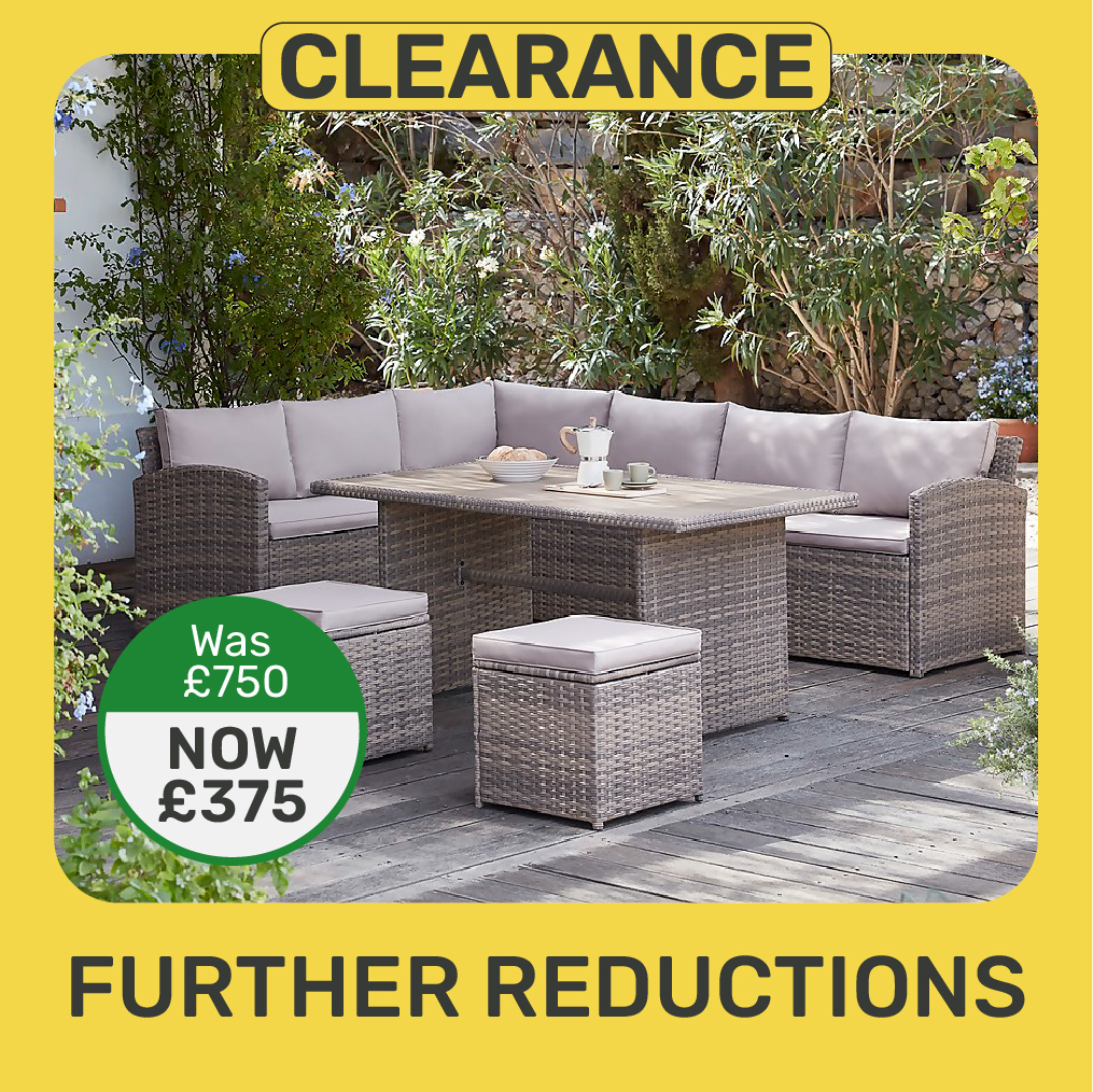 Clearance on Garden & Outdoor Living