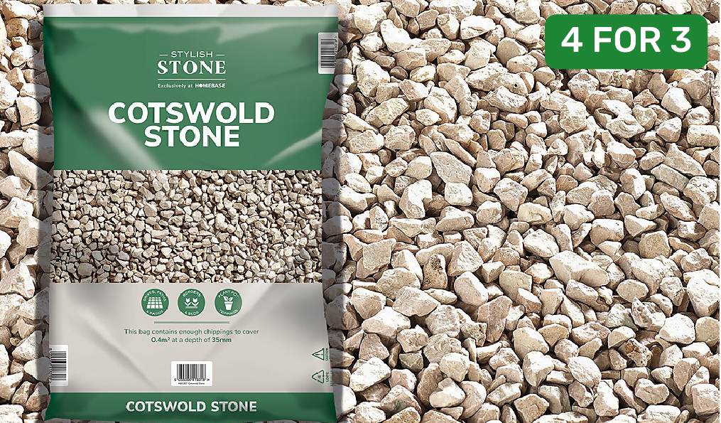 4 for 3 on Decorative Garden Stones and Aggregates