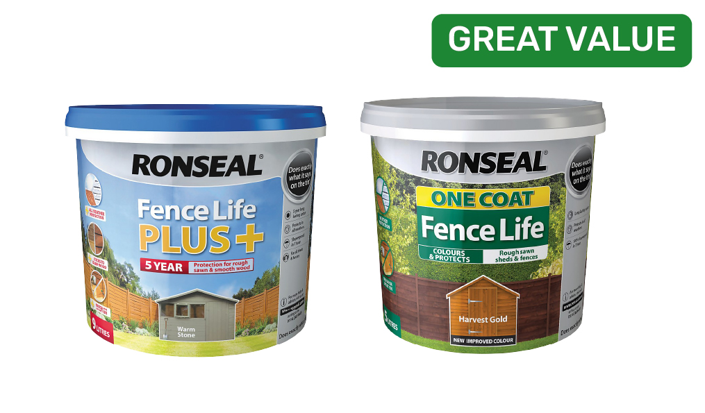New Low Price On Ronseal Fence Life