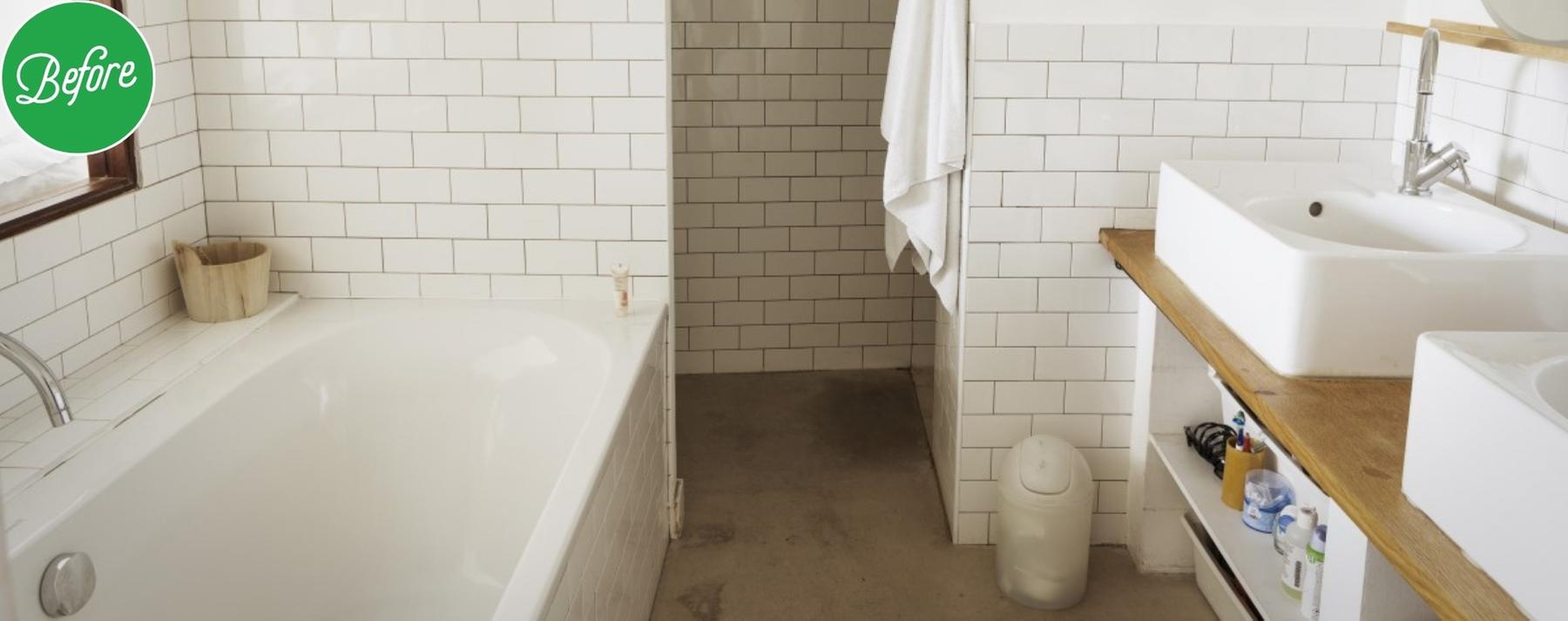 Refresh Your Bathroom Tile with Grout Paint - Arched Manor