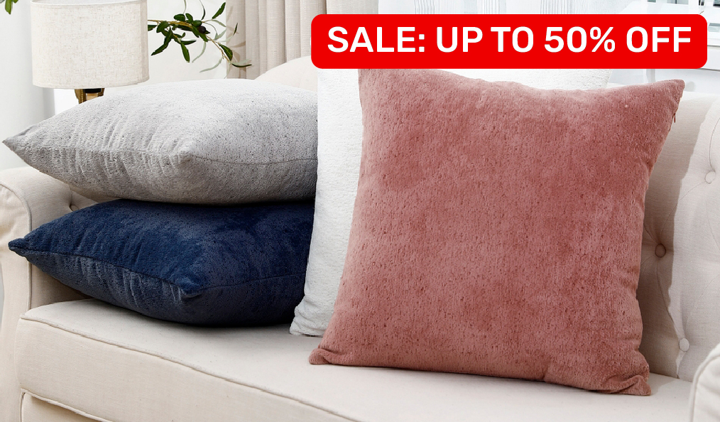 Up to 50% off ALL Cushions