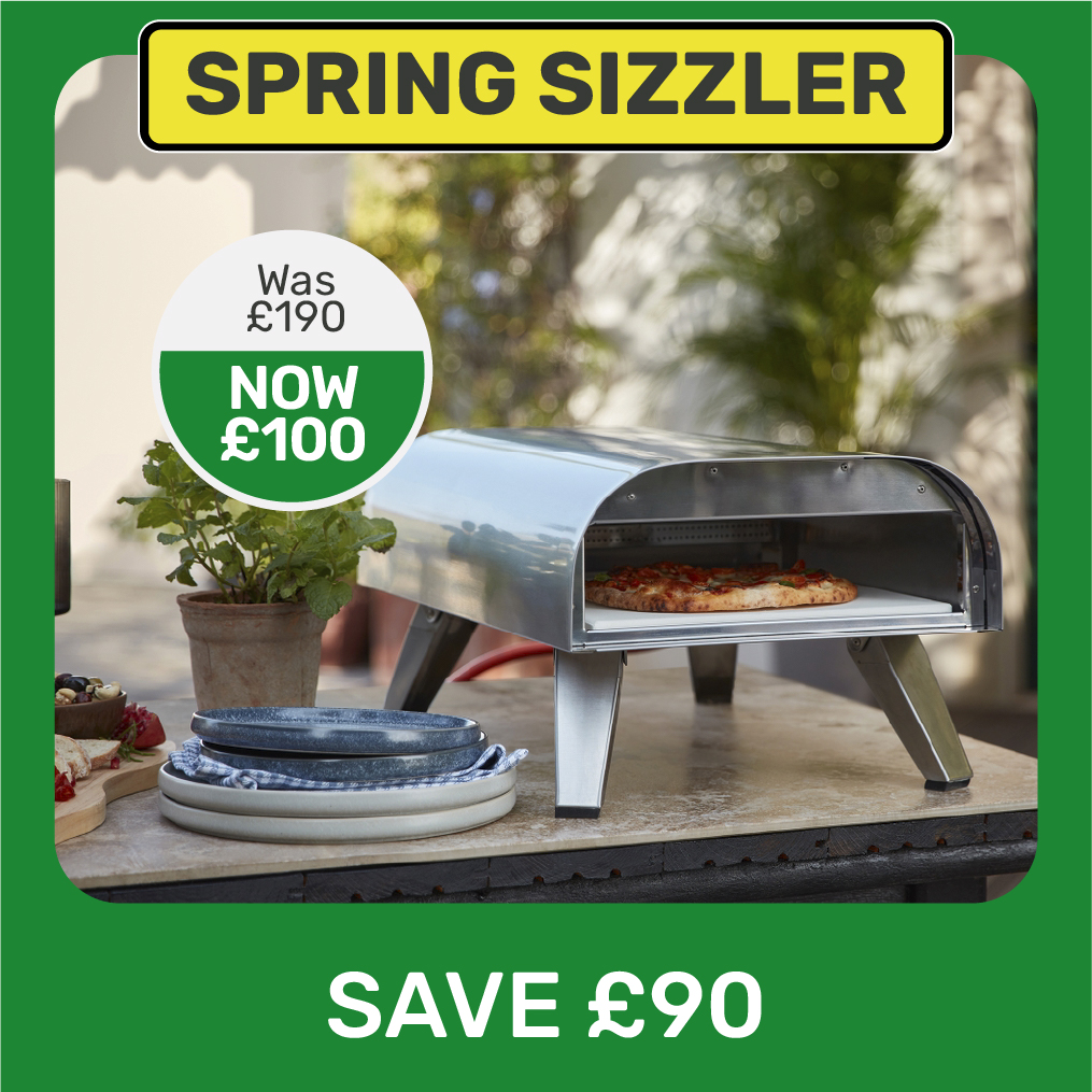 Save £90 on Gas Powered Pizza Oven - 12"