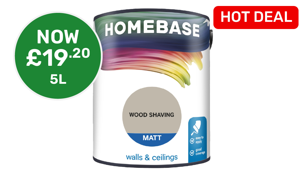 20% OFF Homebase Indoor Paint