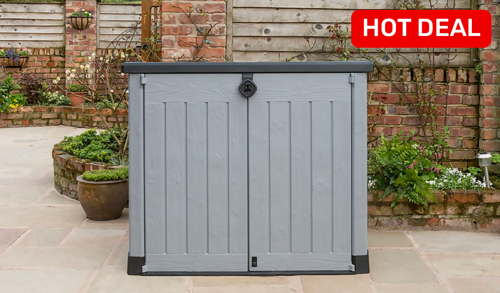 15% off ALL Keter Outdoor Storage