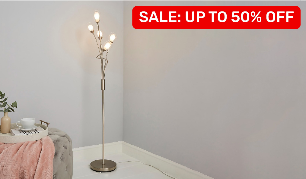 Up to 50% off Floor Lamps