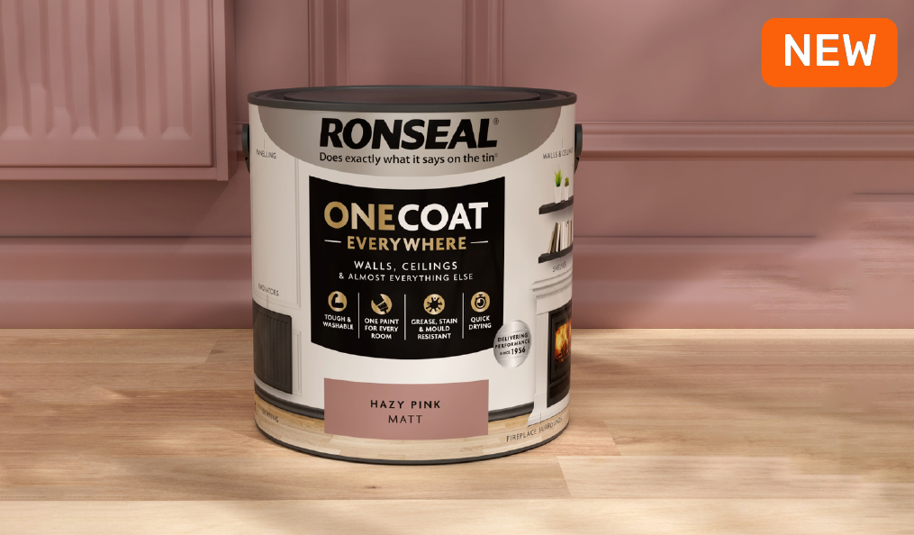 NEW Ronseal One Coat Everywhere Multi Surface Matt Paint