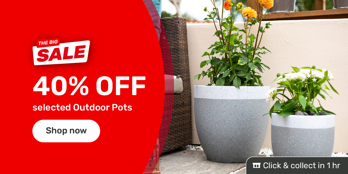 40% Off Selected Outdoor Pots