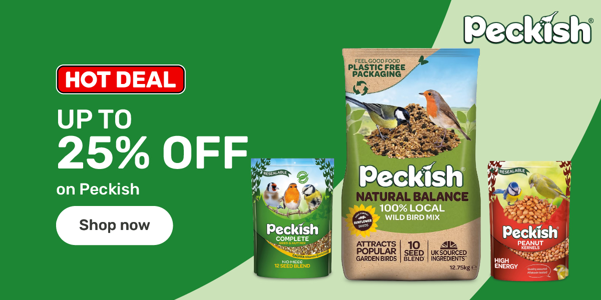 save up to 25% On Peckish